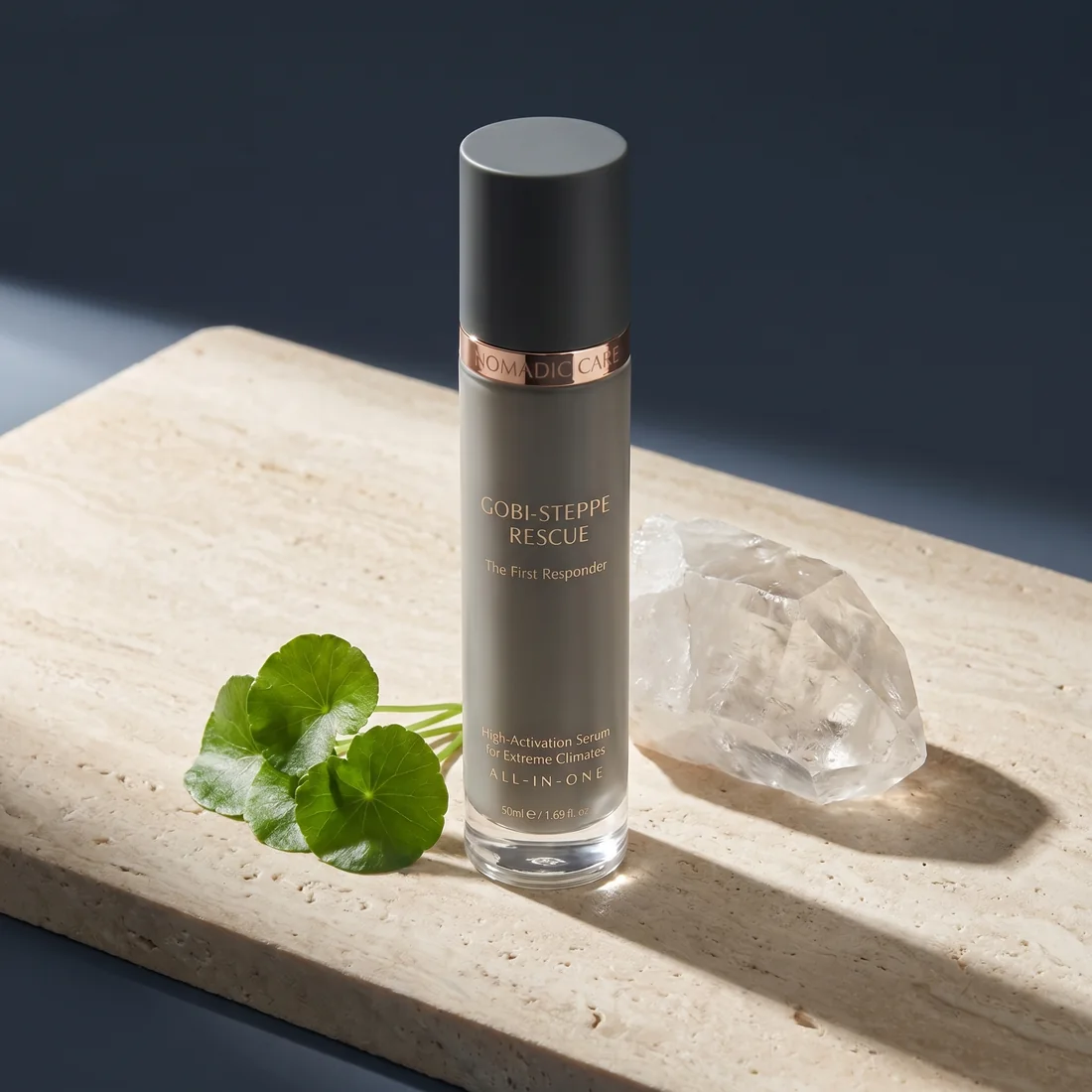 Centella asiatica and raw mineral — active compounds